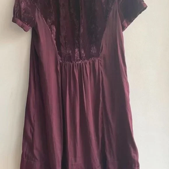 Anthropologie Maeve Ingrid Velvet Tunic Dress - Picture 4 of 4